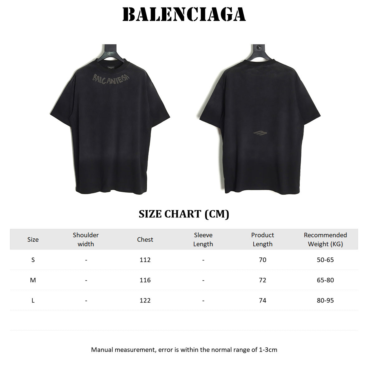 Balenciaga Short-sleeved T-shirt