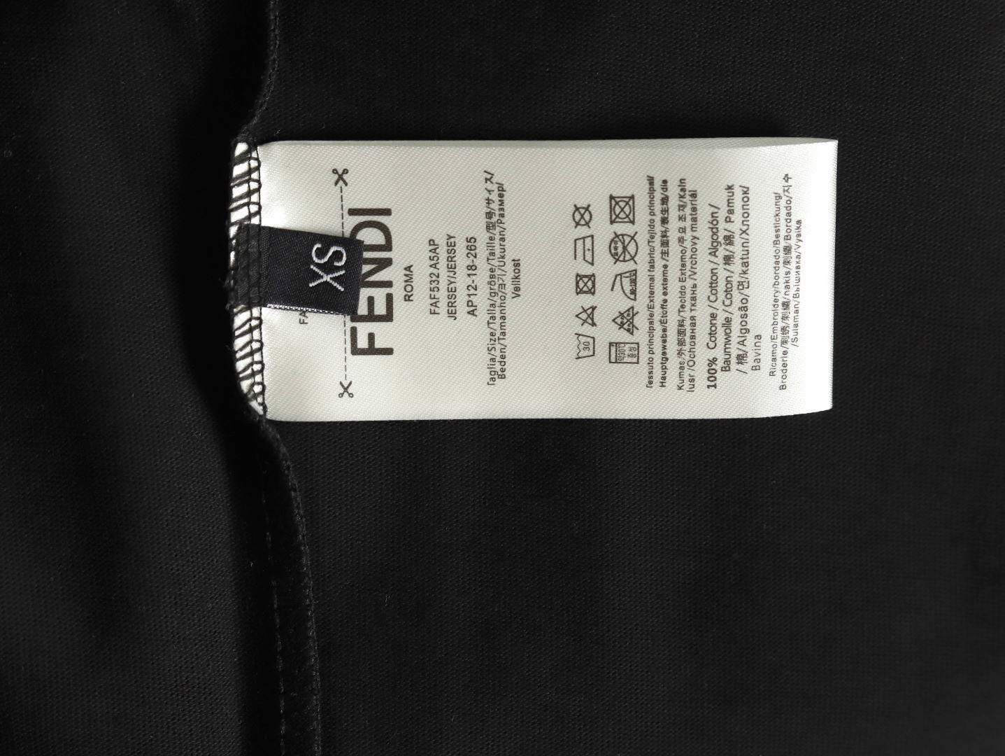 Fendi 25ss Short-sleeved T-shirt