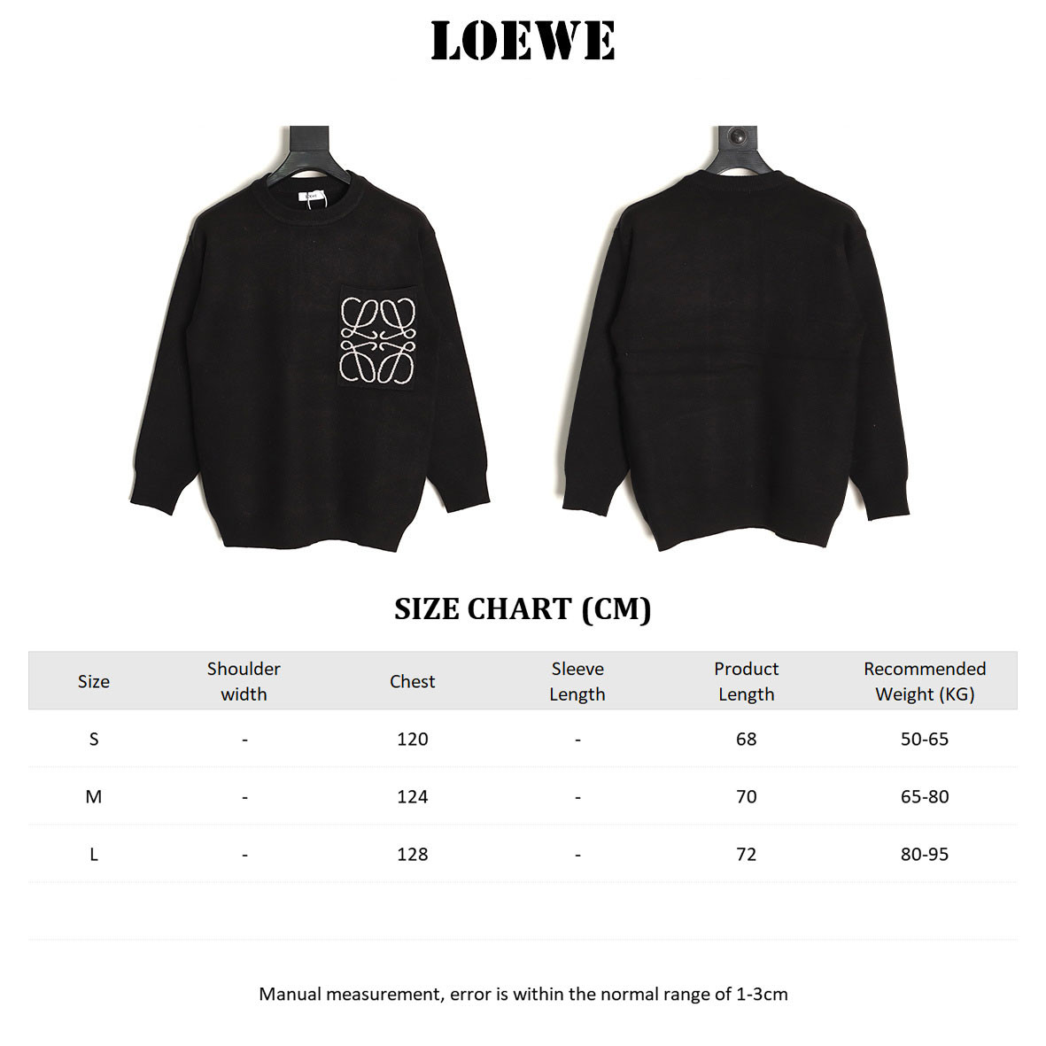 LOEWE 23ss Anagram Knitting Sweaters