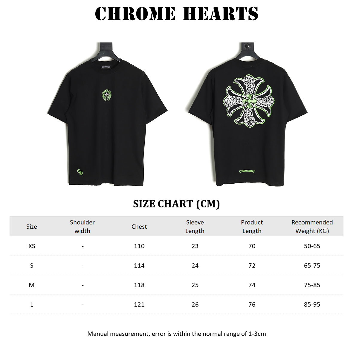 Ch*0me He**ts short-sleeved t-shirt