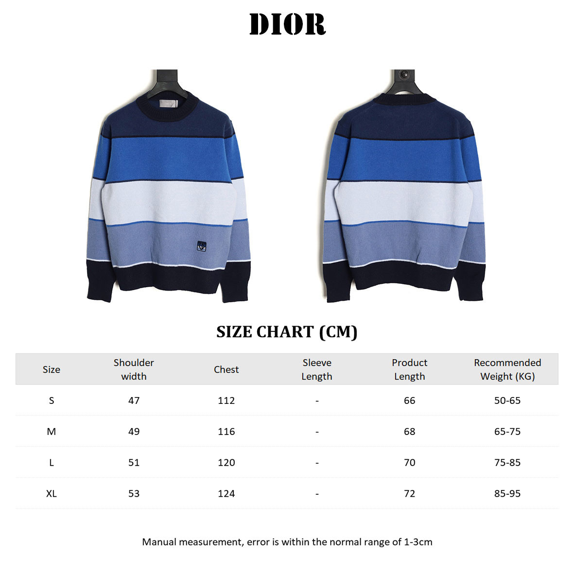 DIOR CD Diamond Sweaters