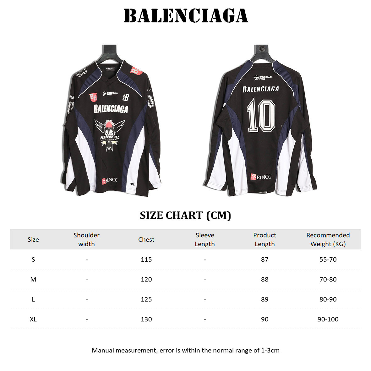 Balenciaga Long-sleeved T-shirt