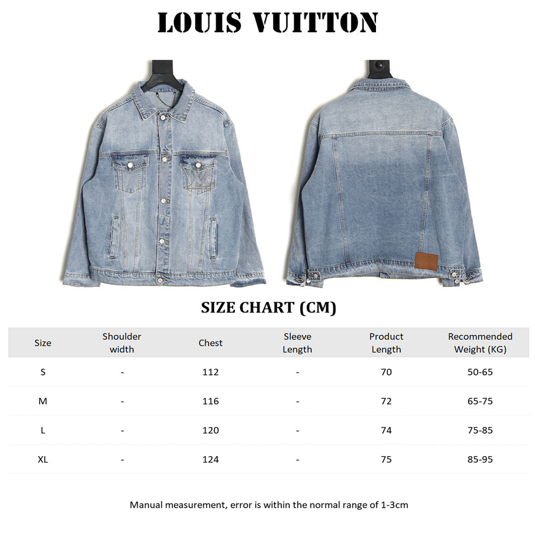 Louis Vuitton 25FW Denim Jacket Suit