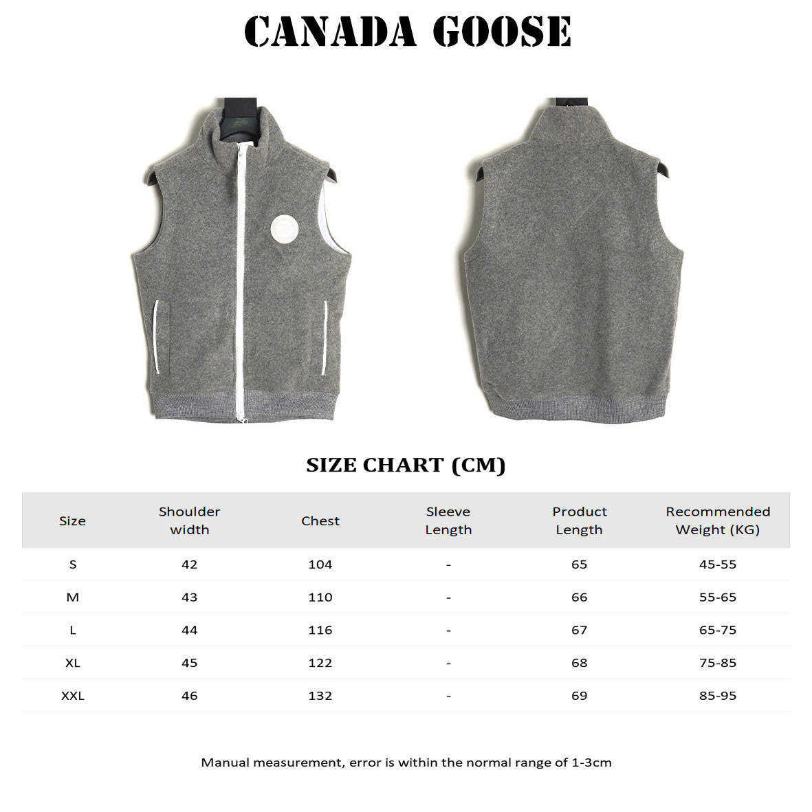 CANADA GOOSE Lambskin Vest