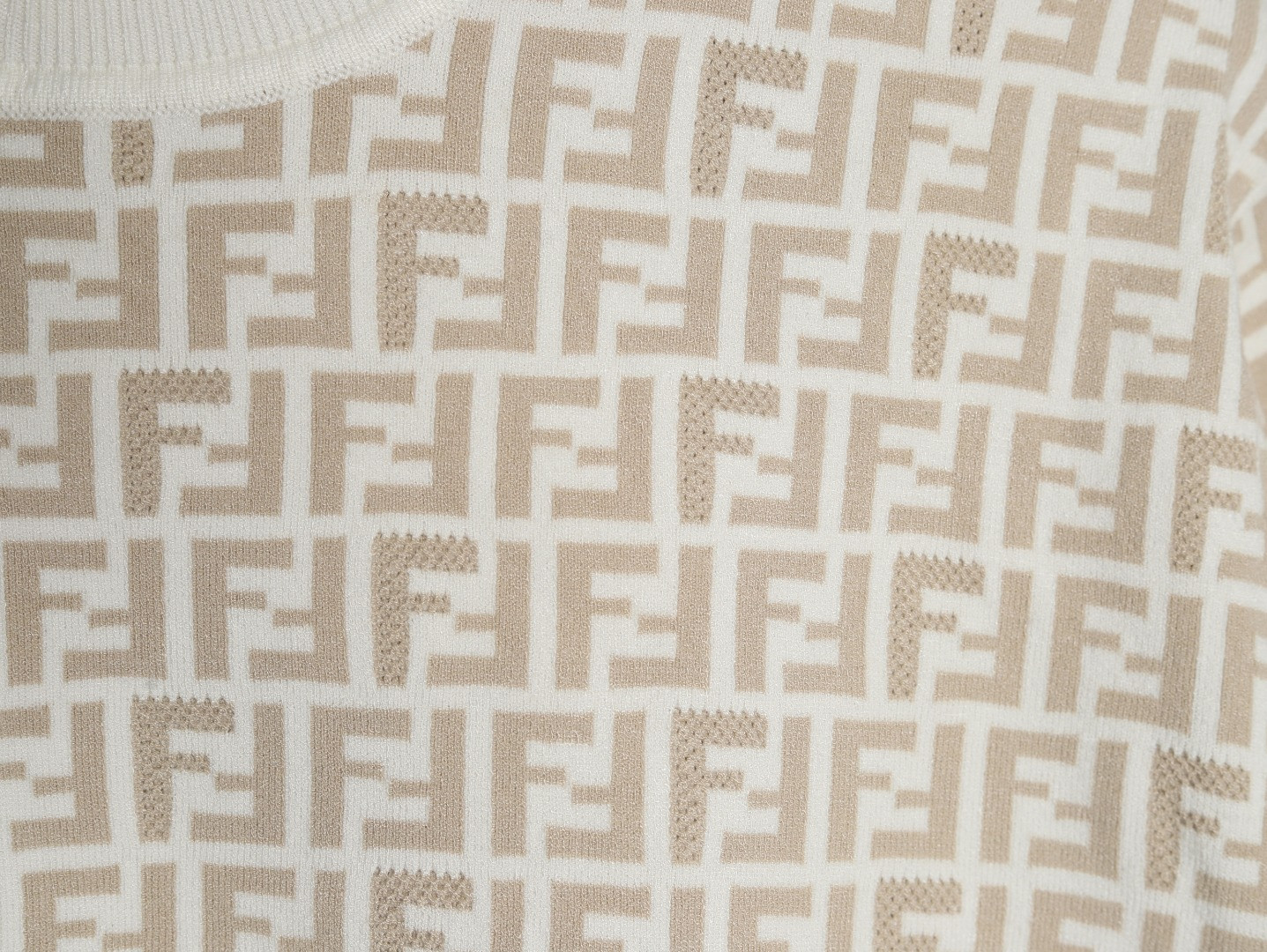 FENDI FD knitting Short-sleeved