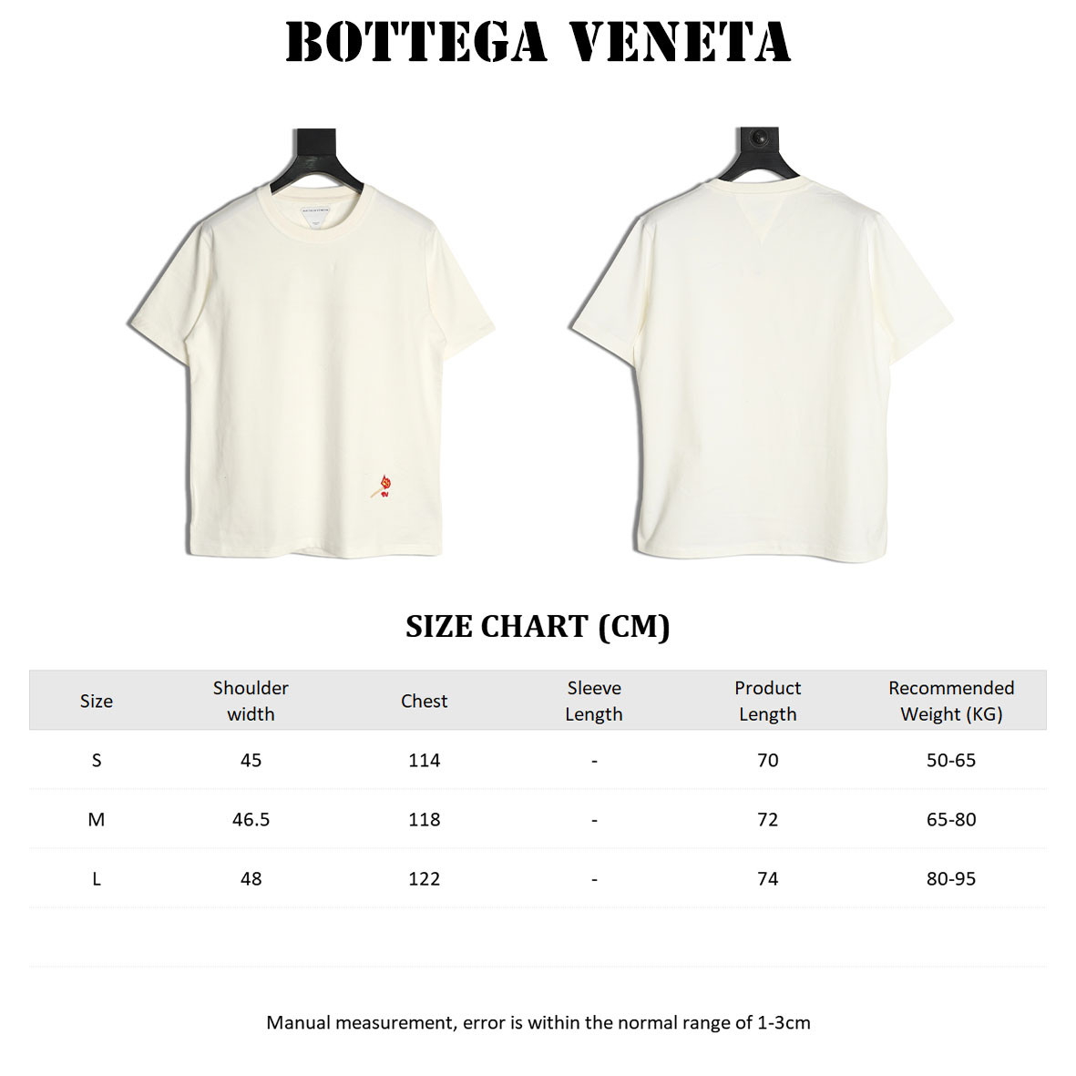 BOTTEGA VENETA BV 25SS Short-sleeved T-shirt