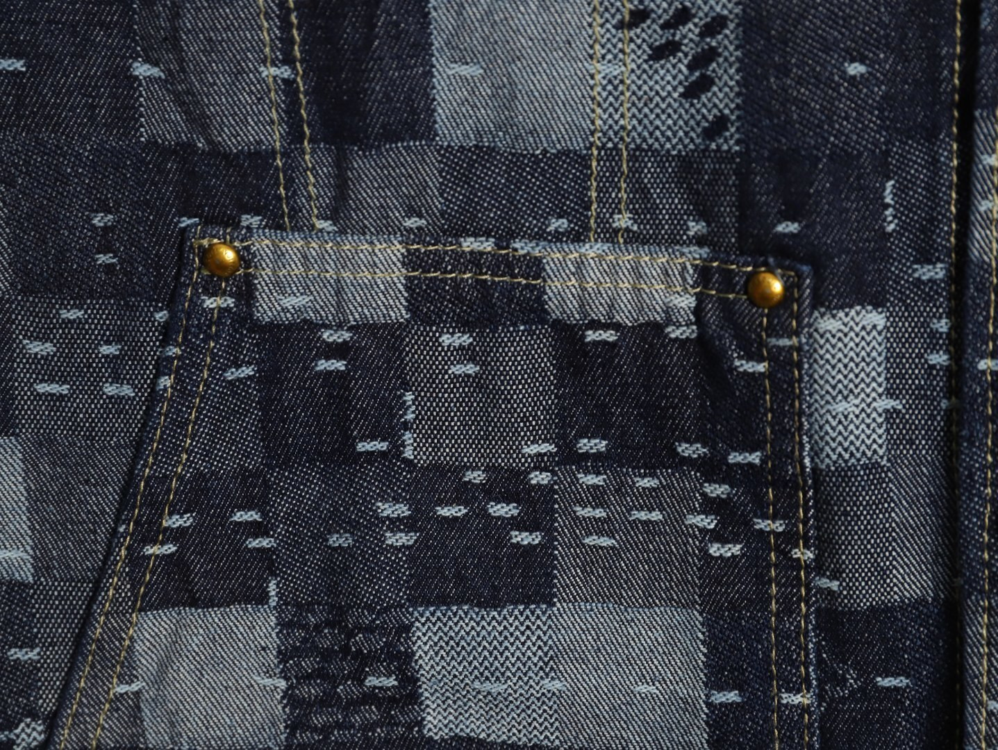 Louis Vuitton 25FW Denim Jacket Suit