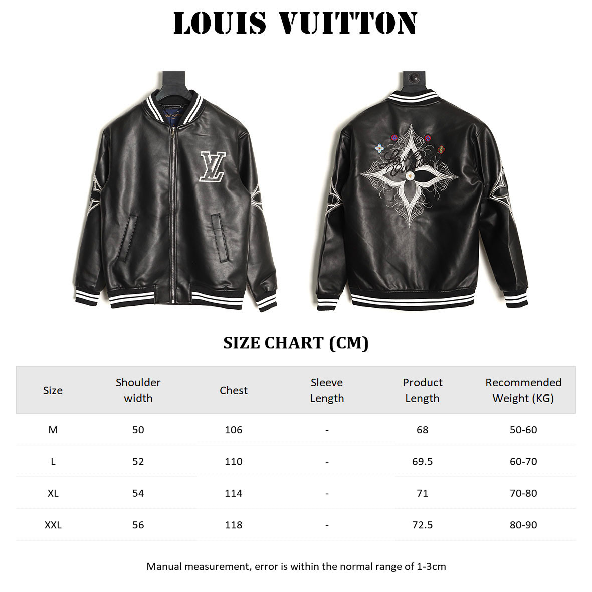 Louis Vuitton LV 25SS Leather Jacket