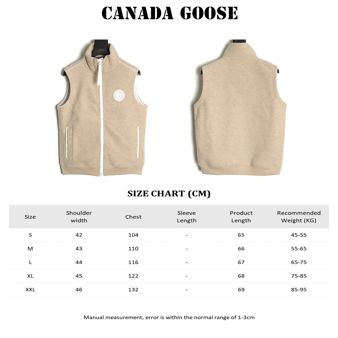 CANADA GOOSE Lambskin Vest