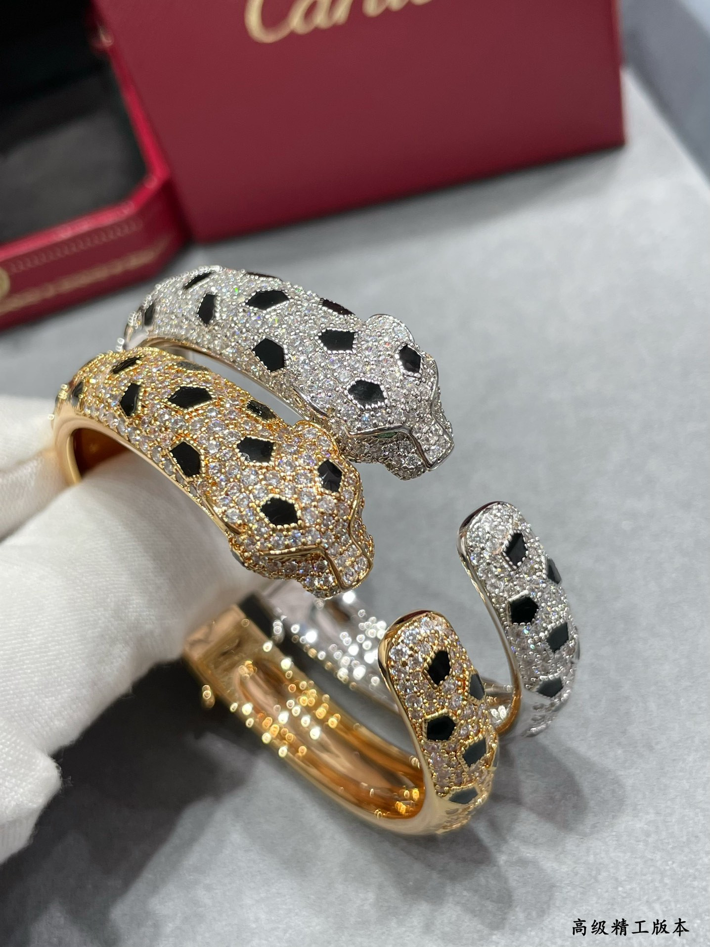 Cartier Single spotted leopard Bracelet