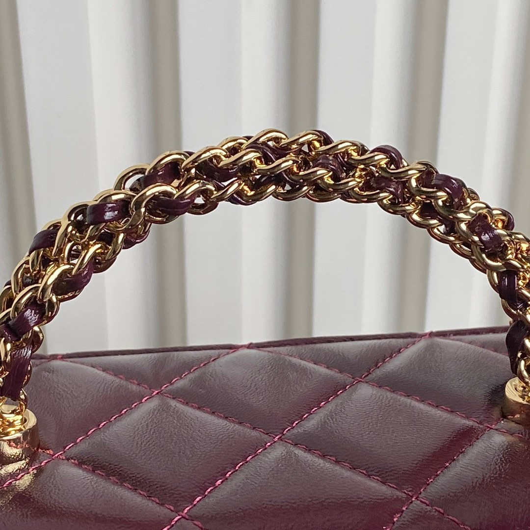 Chanel Clutch With Chain 9.5x 17x 8CM