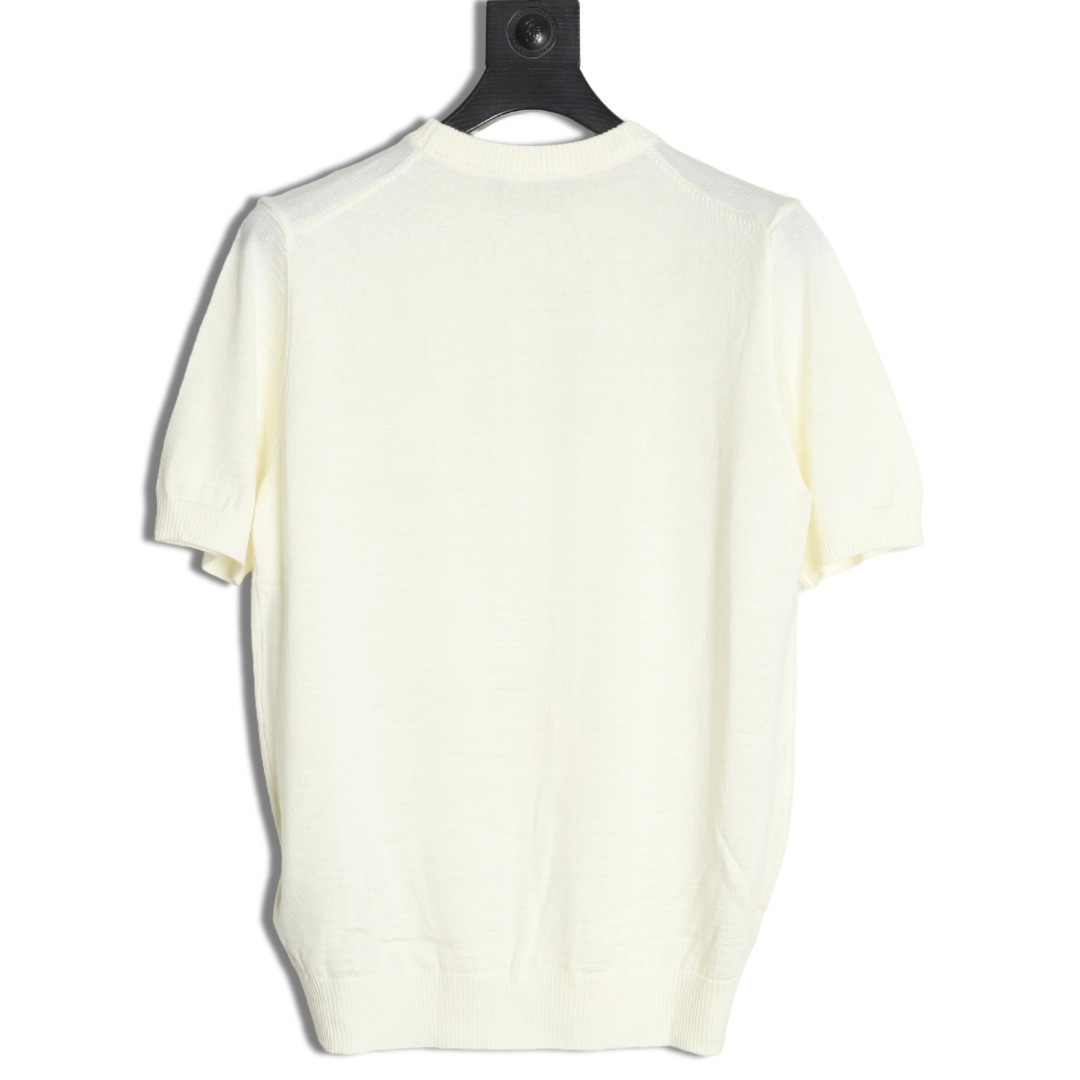 FENDI FD knitting Short-sleeved