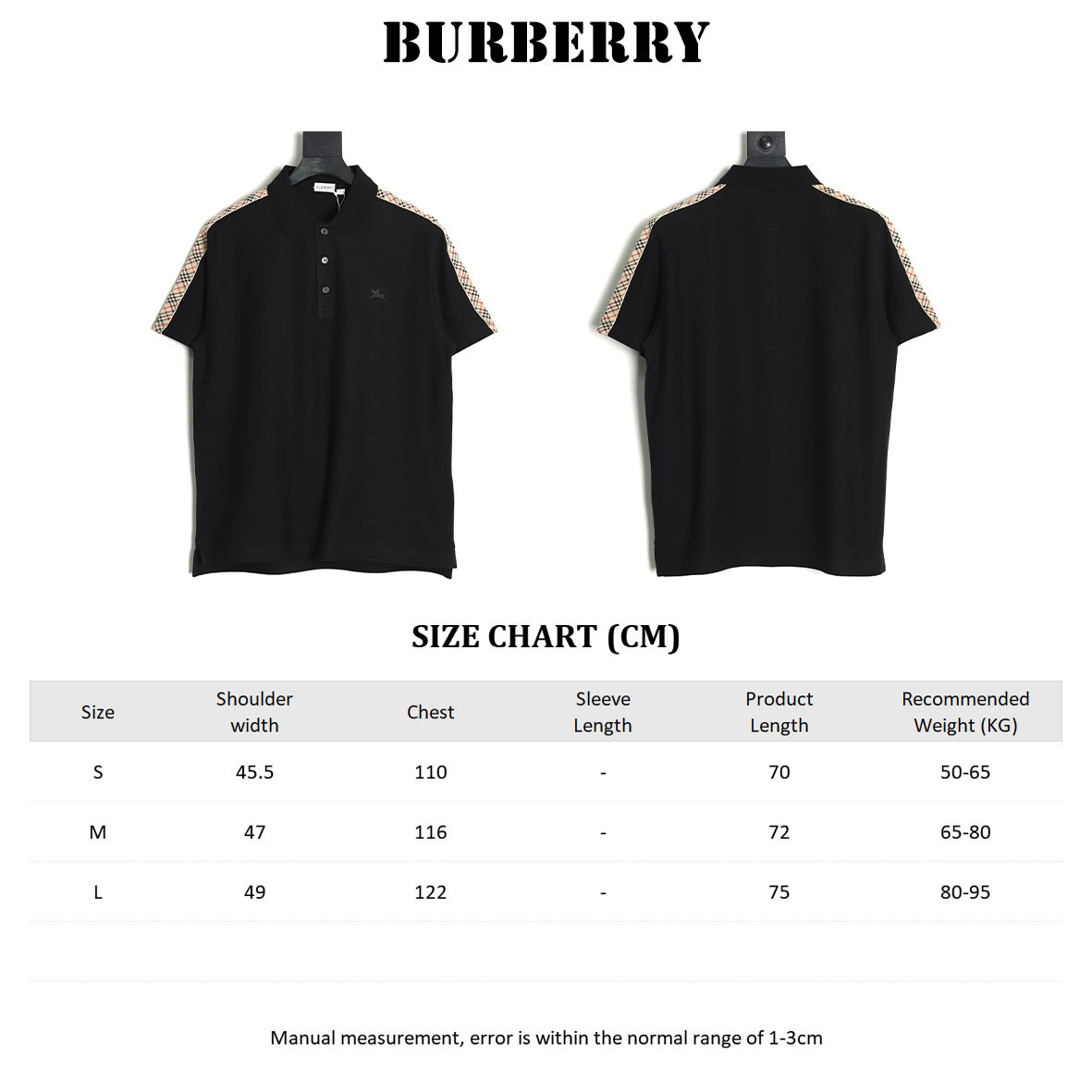 BURBERRY BBR Short-sleeved Polo shirt