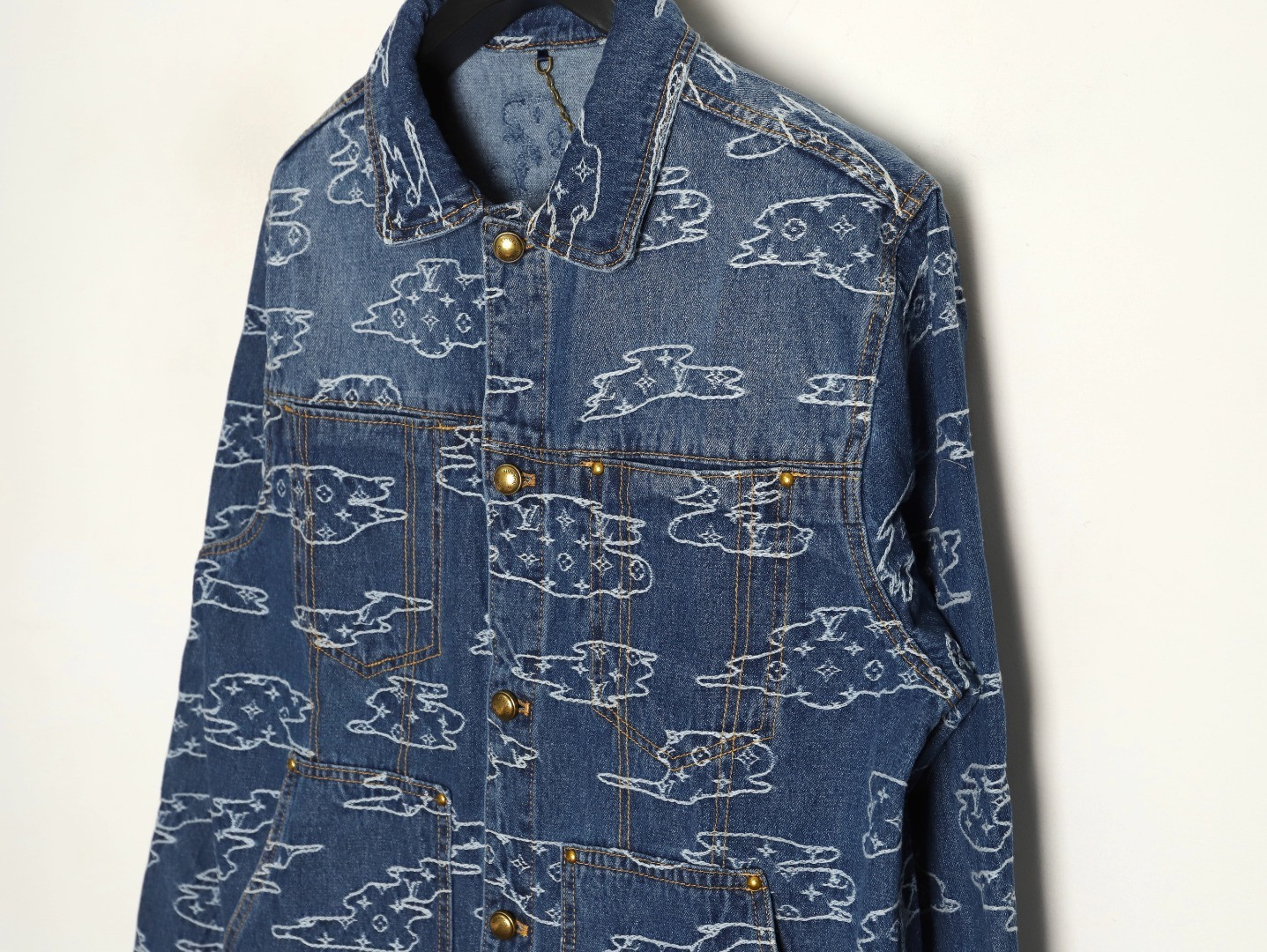 Louis Vuitton 25FW Denim Jacket Suit