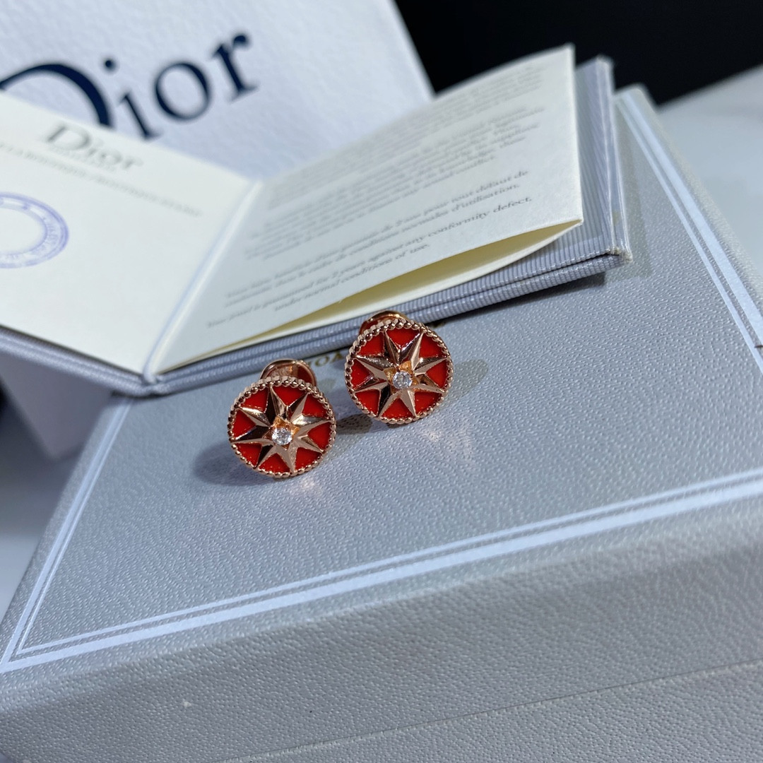 Dior compass Stud Earrings