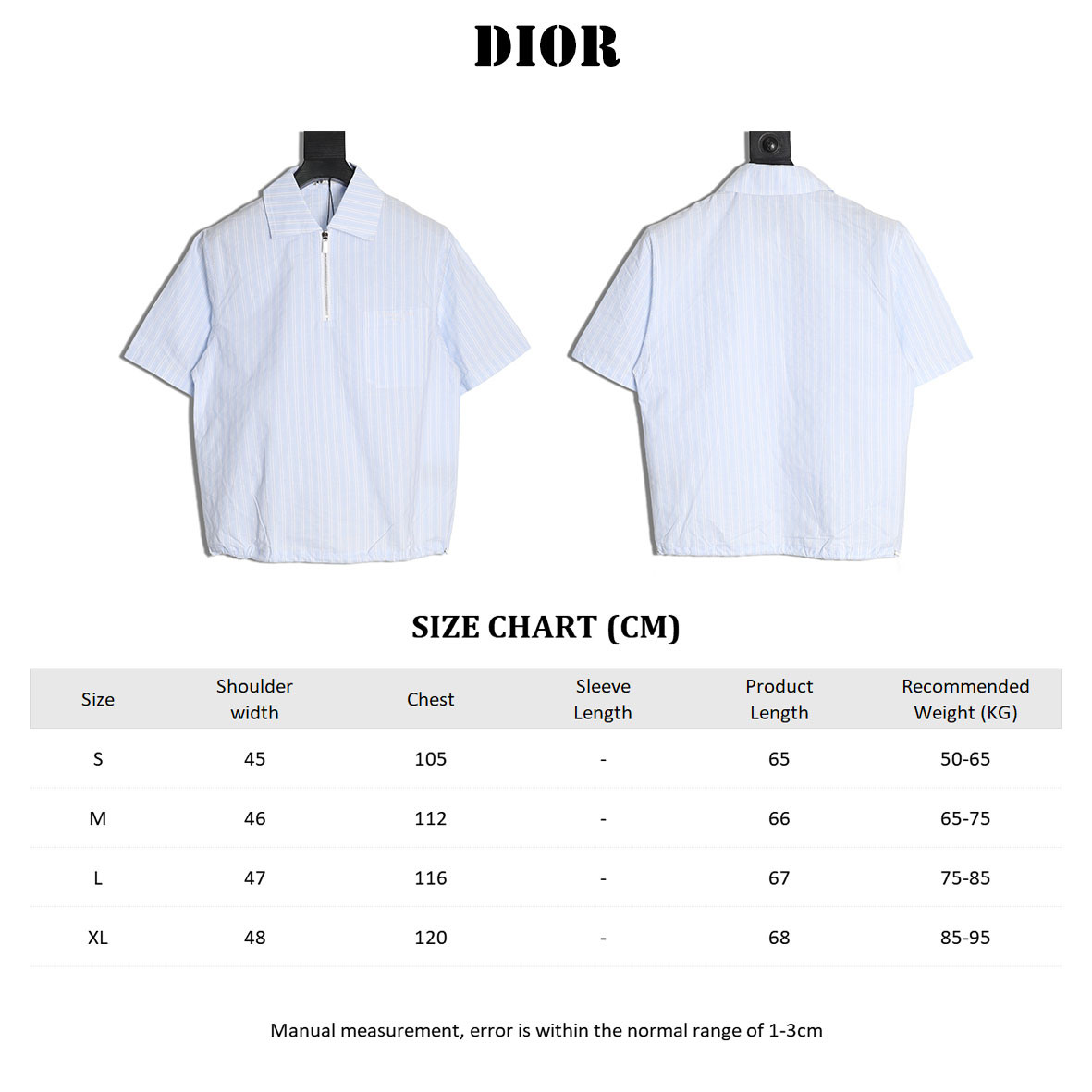 Dior 24ss Short-sleeved Shirts