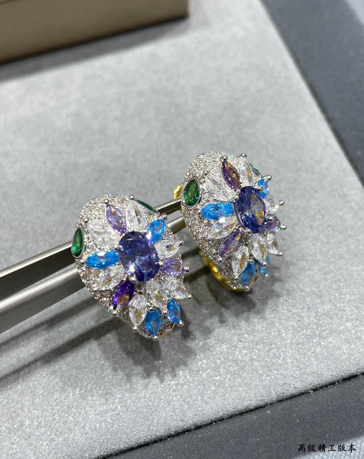 Bvlgari Diamond Princess Snake Earrings