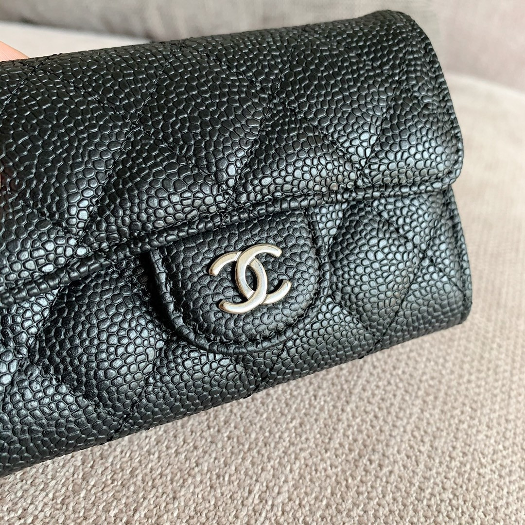 CHANEL CF CLASSIC FLAP COIN PURSE CARD HOLDER