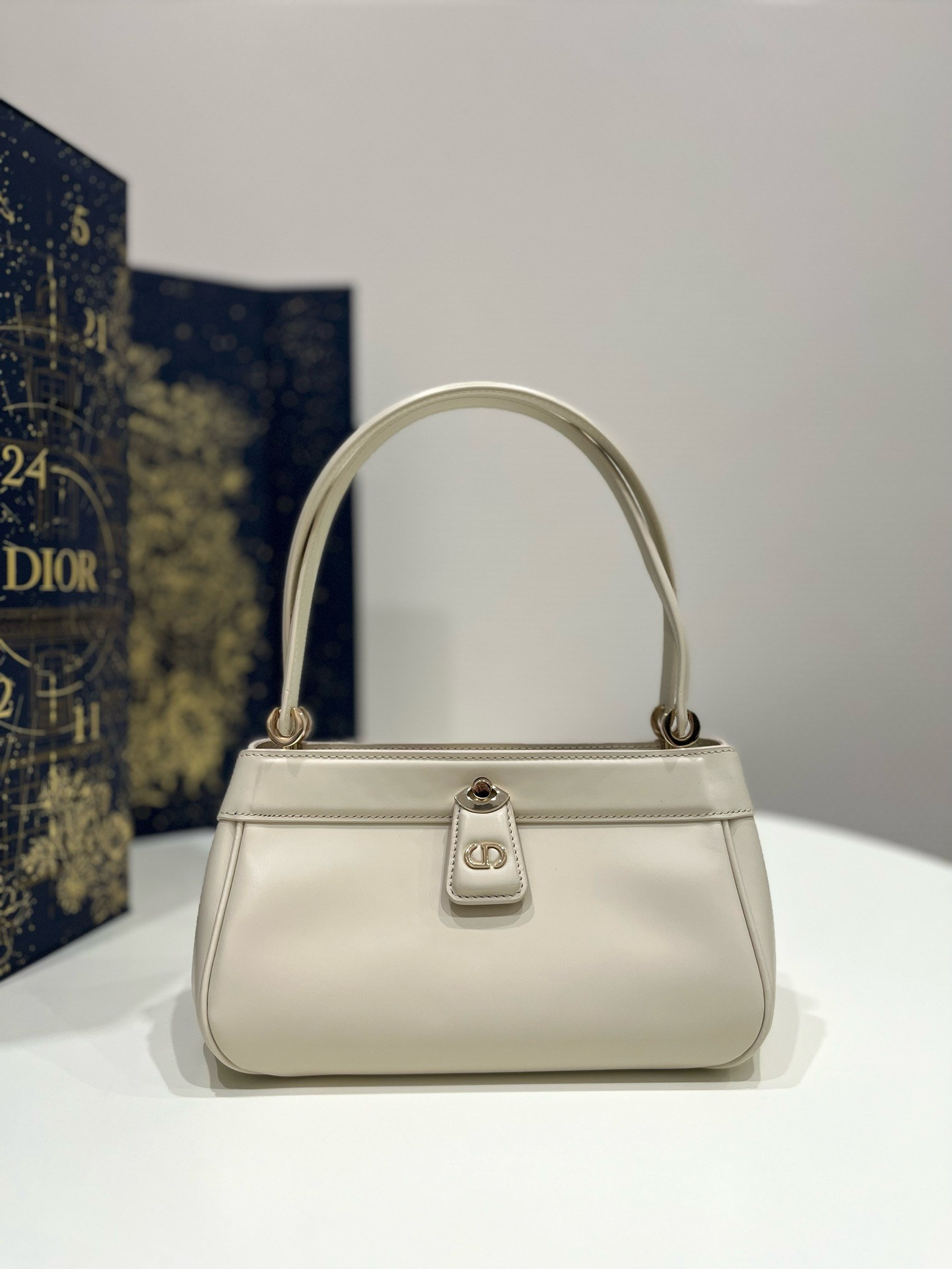 CHRISTIAN DIOR SMALL DIOR KEY BAG 8.5x5x4.5 in