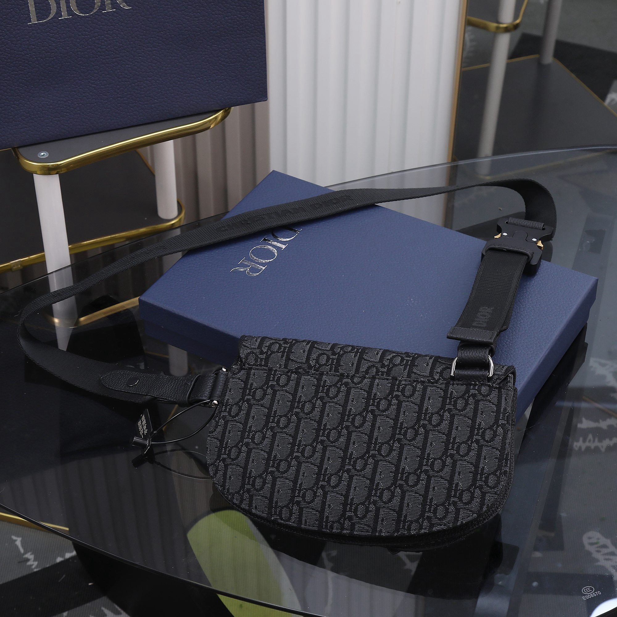 Dior Saddle Messenger Bag with Flap 23 x18 x6cm