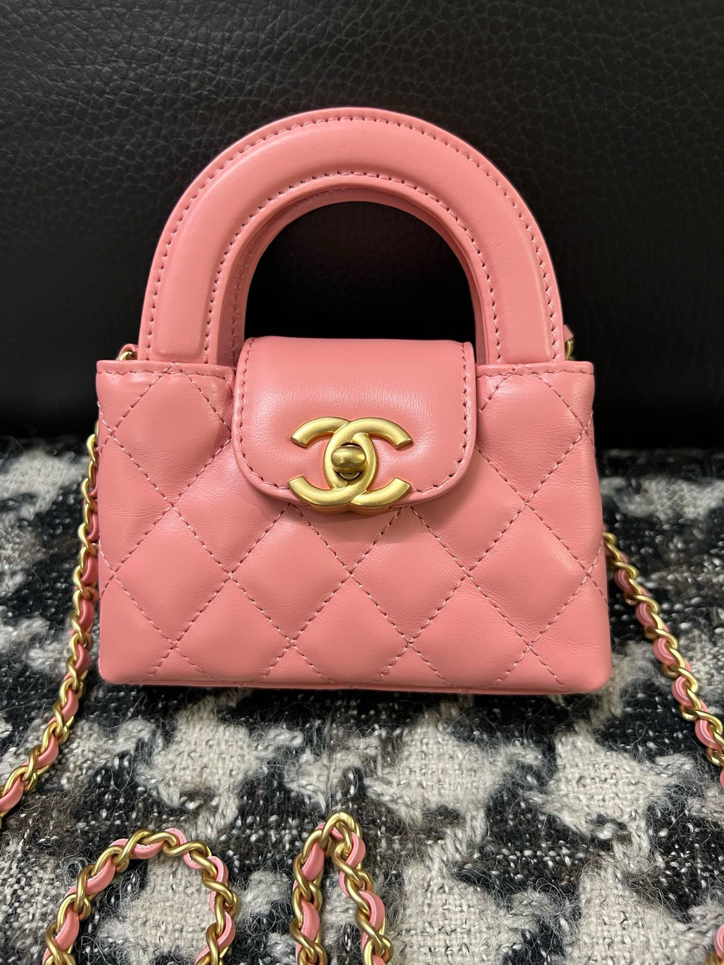 CHANEL Mini Kelly 8×12.5×4cm
