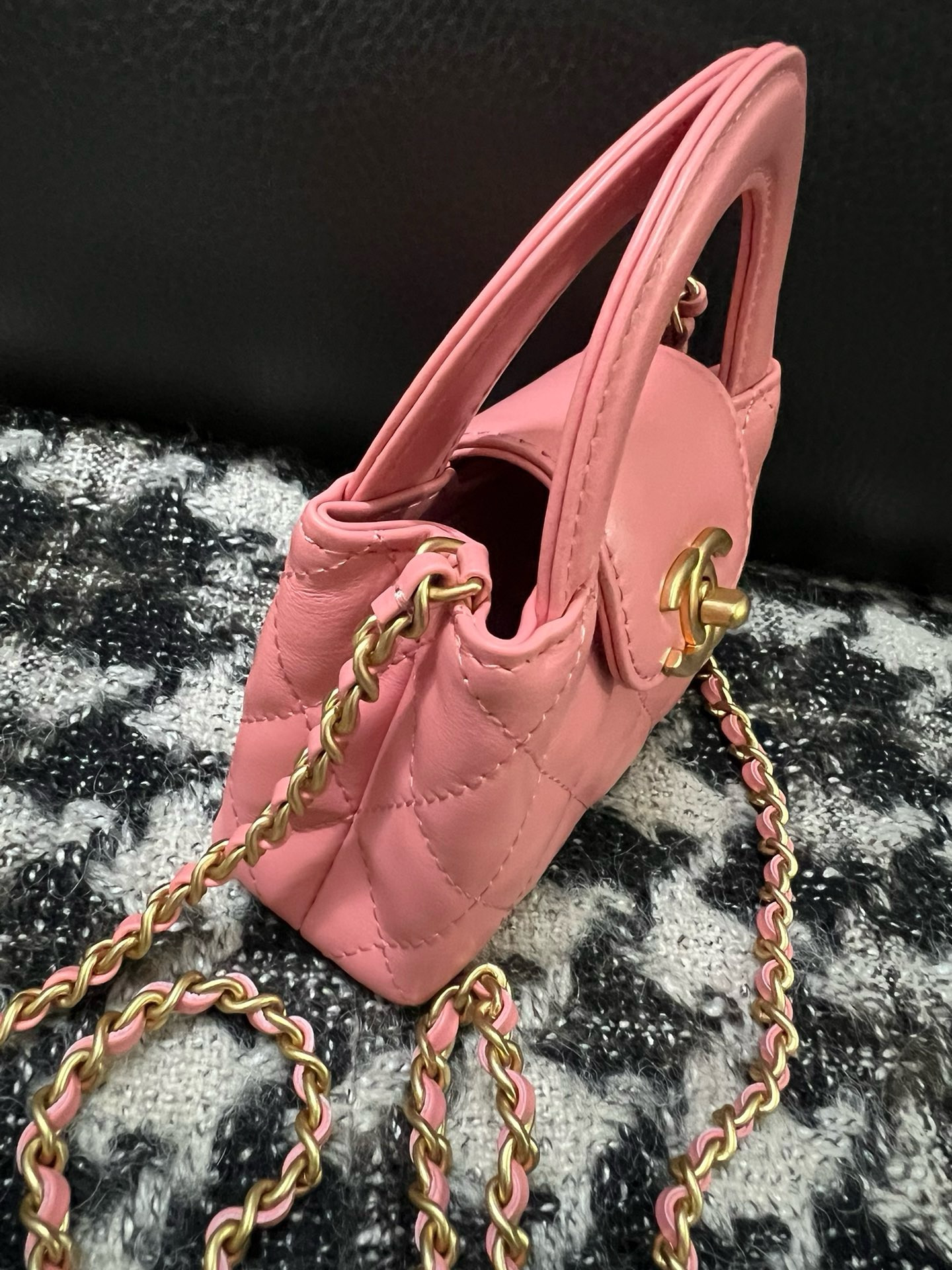 CHANEL Mini Kelly 8×12.5×4cm