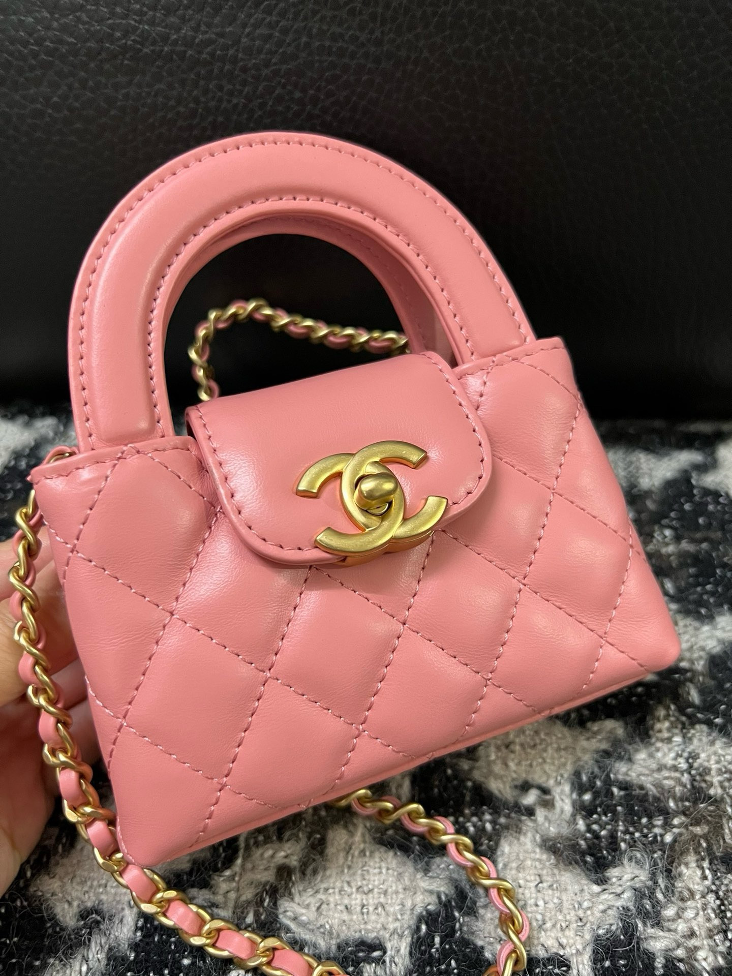 CHANEL Mini Kelly 8×12.5×4cm