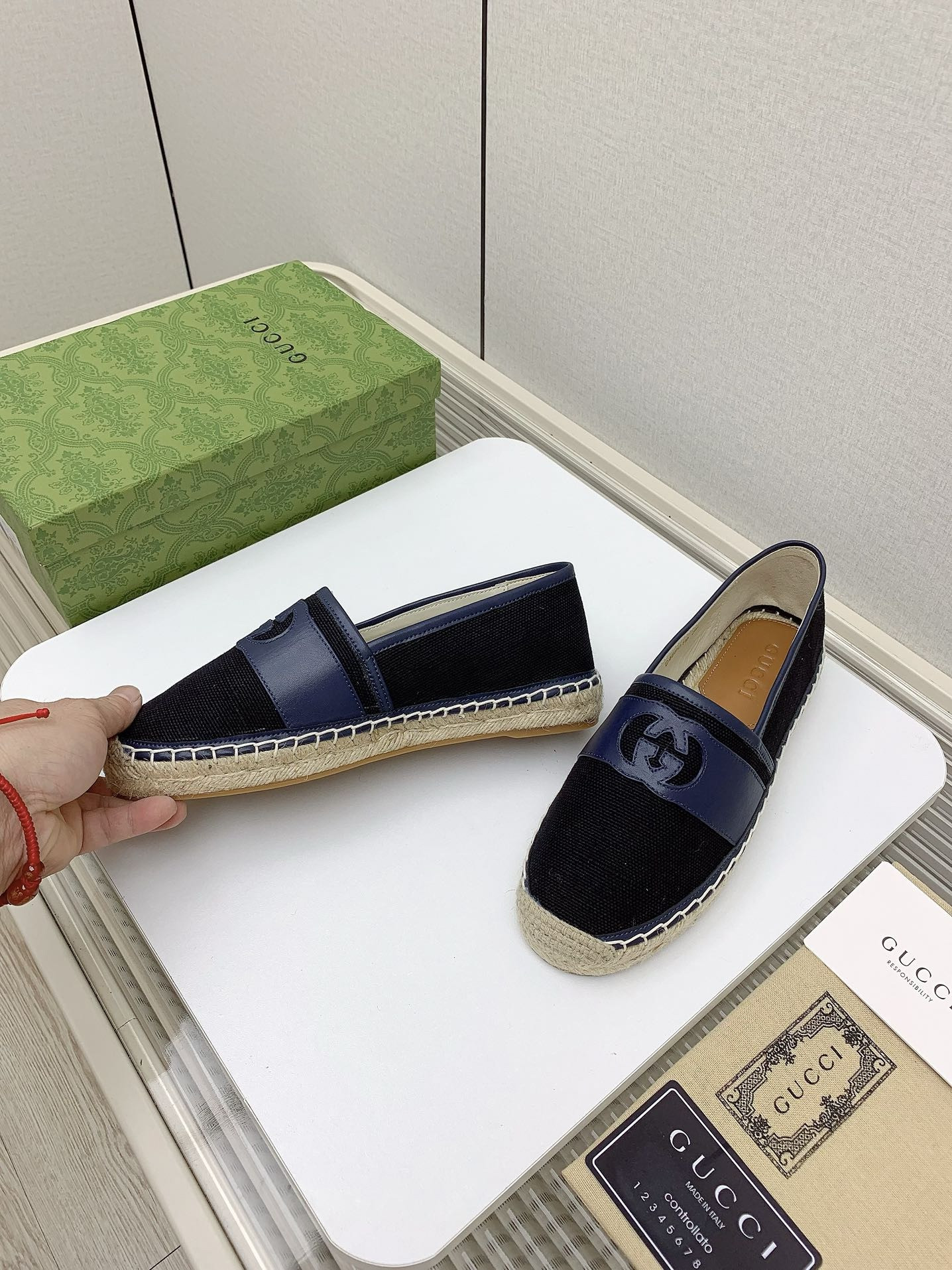 UA GUCCI Interlocking G Espadrille