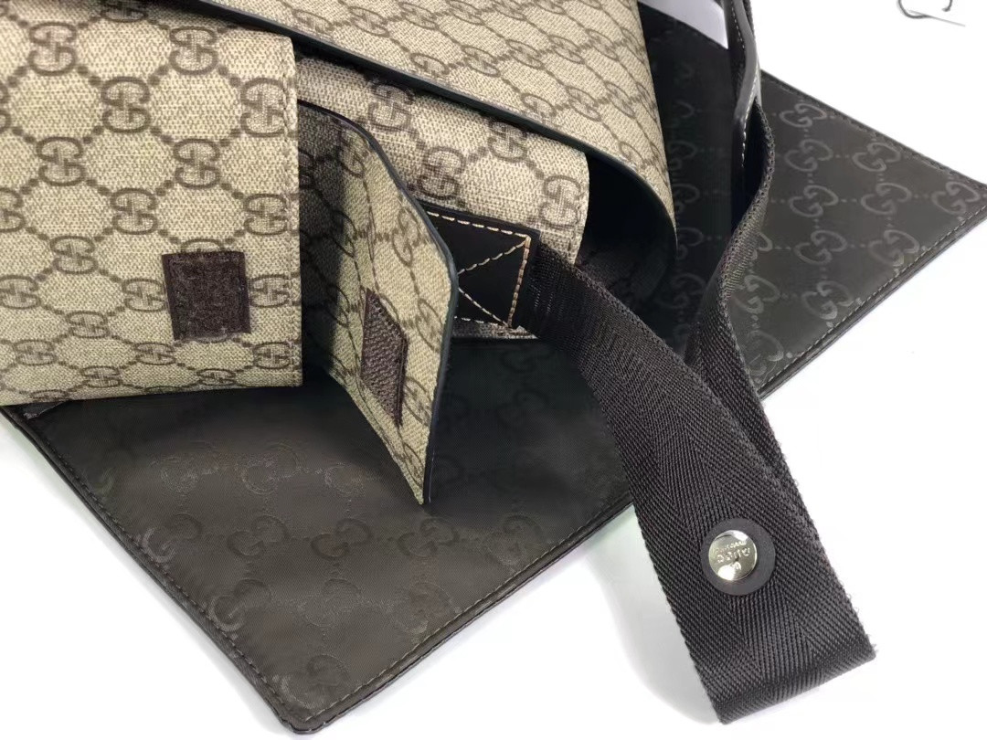 GUCCI GG PLUS DIAPER BAG 44x28x14cm