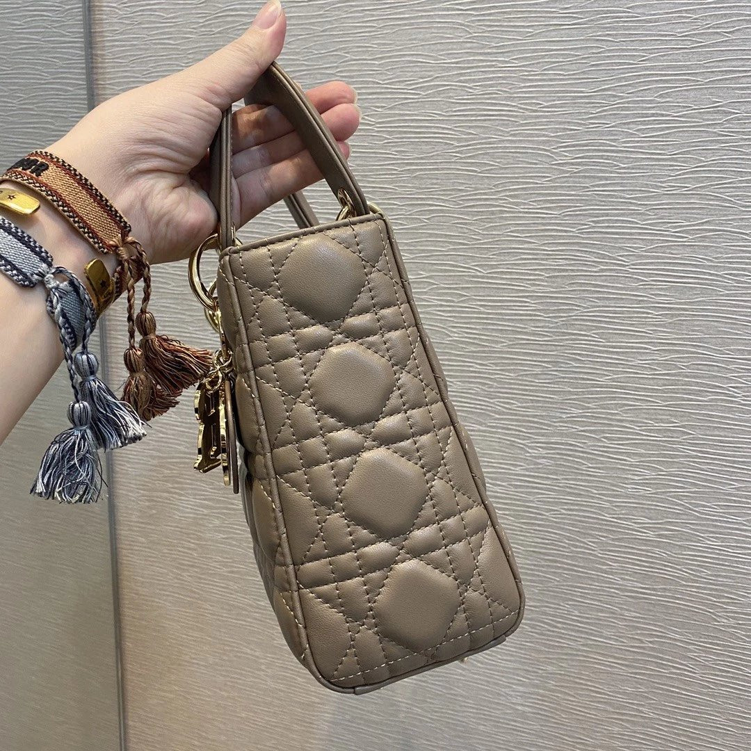 Small Lady DIORAMOUR My ABCDior Bag 8 x 6.5 x 3 inches