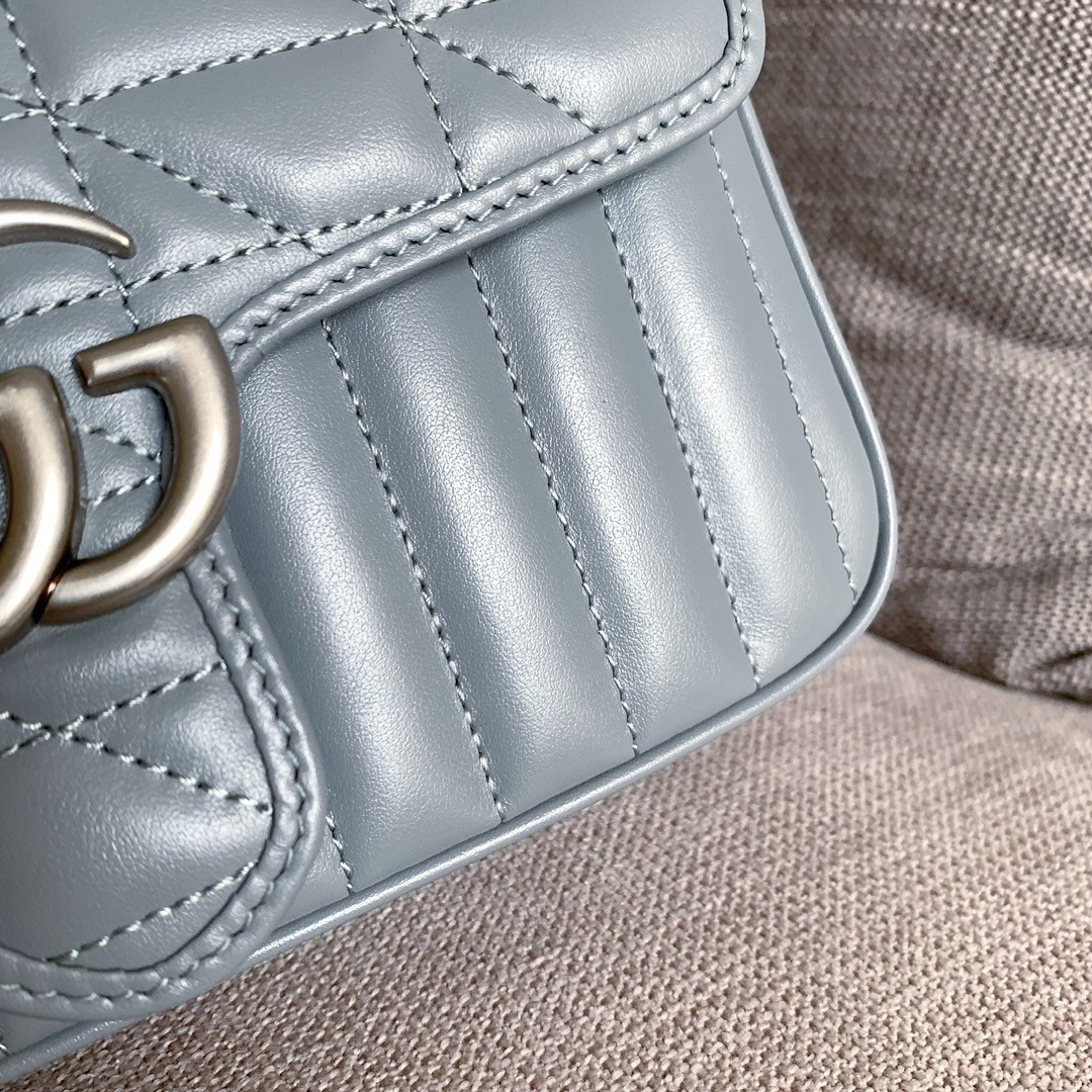 GUCCI GG Marmont mini shoulder bag 22cm