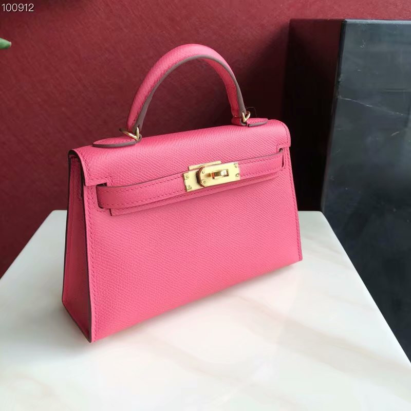 Hermes Epsom Handmade Kelly Mini 19