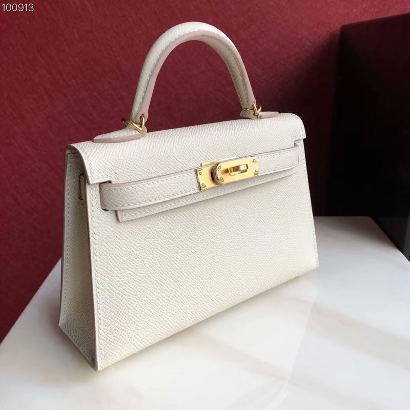 Hermes Epsom Handmade Kelly Mini 19
