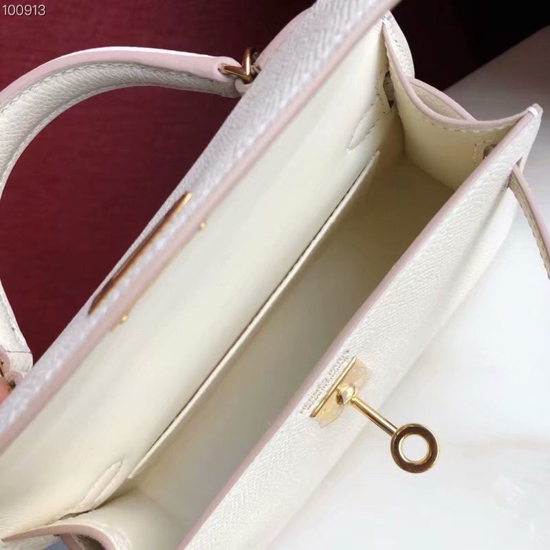 Hermes Epsom Handmade Kelly Mini 19