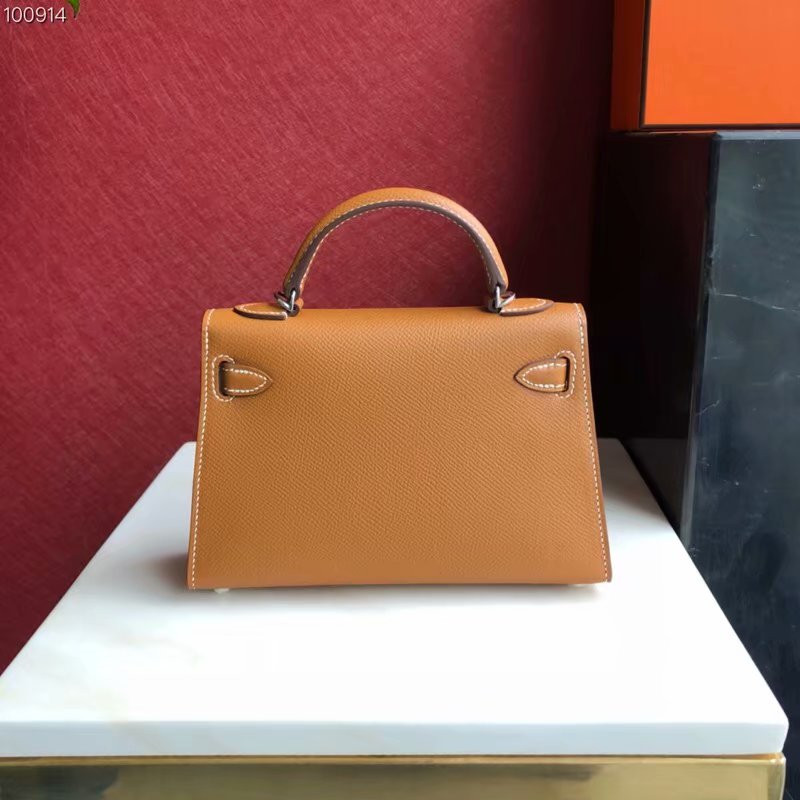 Hermes Epsom Handmade Kelly Mini 19