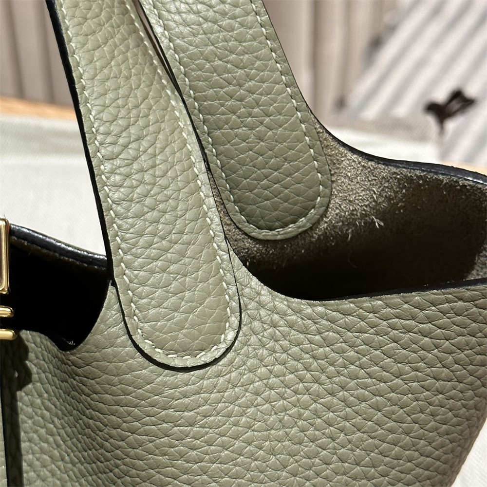 Hermès Picotin 18cm sage greensage green without original box