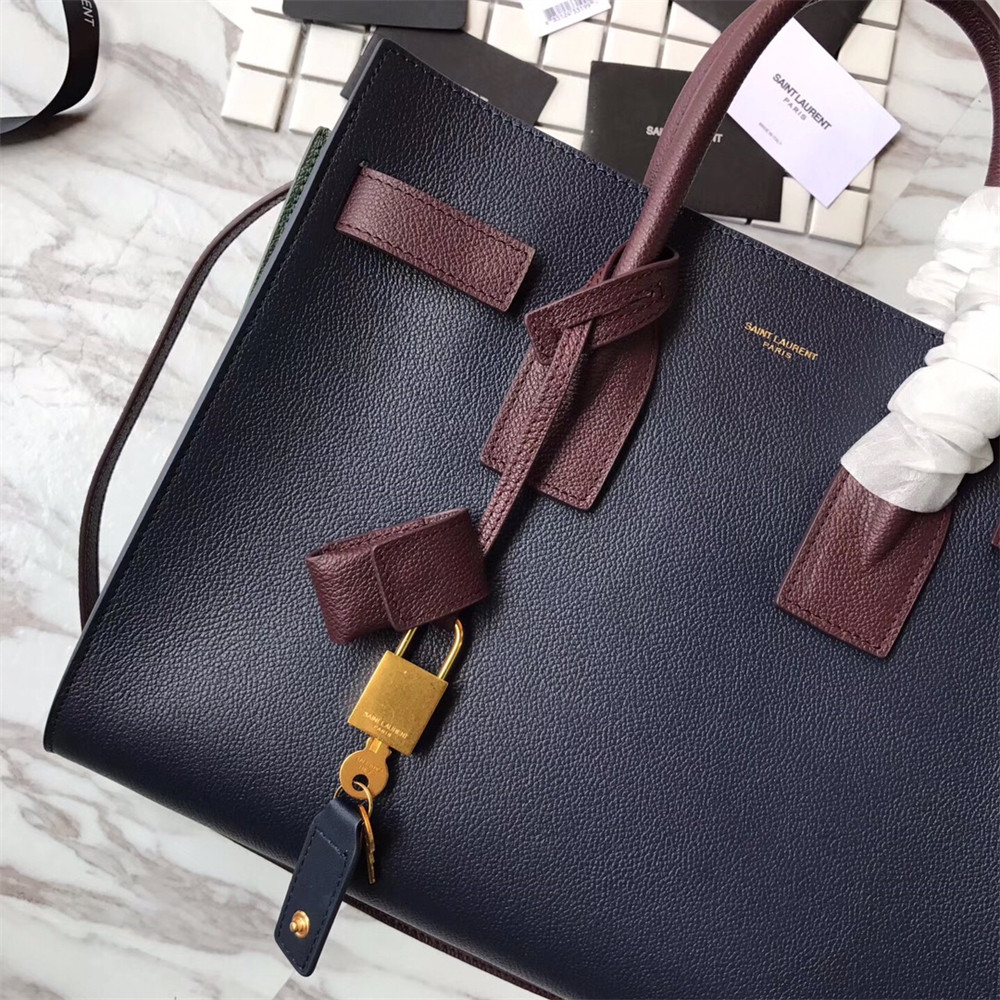 YSL SAC DE JOUR SMALL IN GRAINED LEATHER