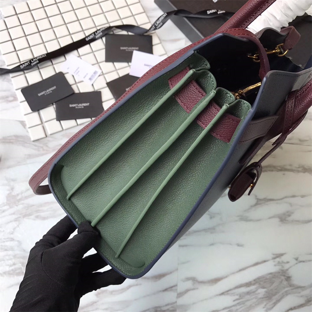 YSL SAC DE JOUR SMALL IN GRAINED LEATHER