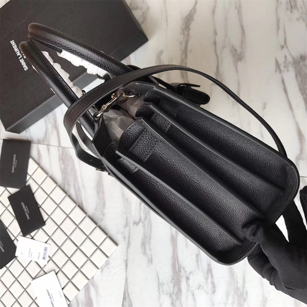 YSL SAC DE JOUR BABY IN GRAINED LEATHER