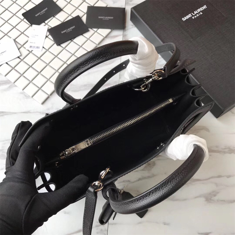 YSL SAC DE JOUR BABY IN GRAINED LEATHER