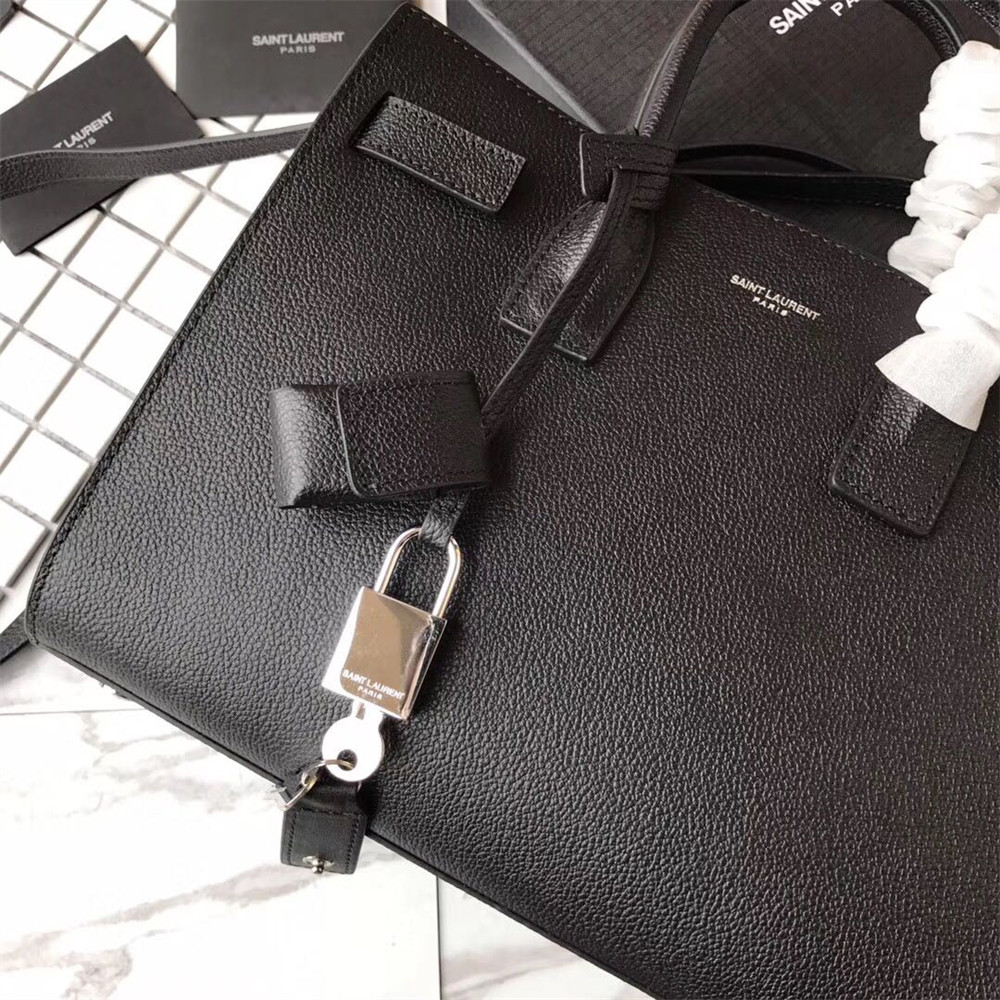 YSL SAC DE JOUR BABY IN GRAINED LEATHER