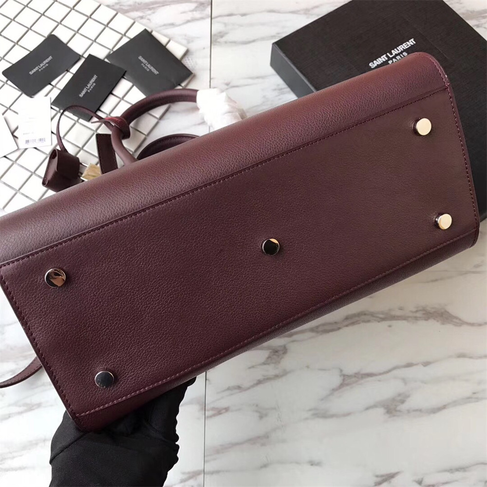 YSL SAC DE JOUR SMALL IN GRAINED LEATHER