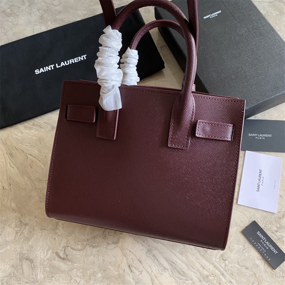 YSL SAC DE JOUR NANO IN GRAINED LEATHER