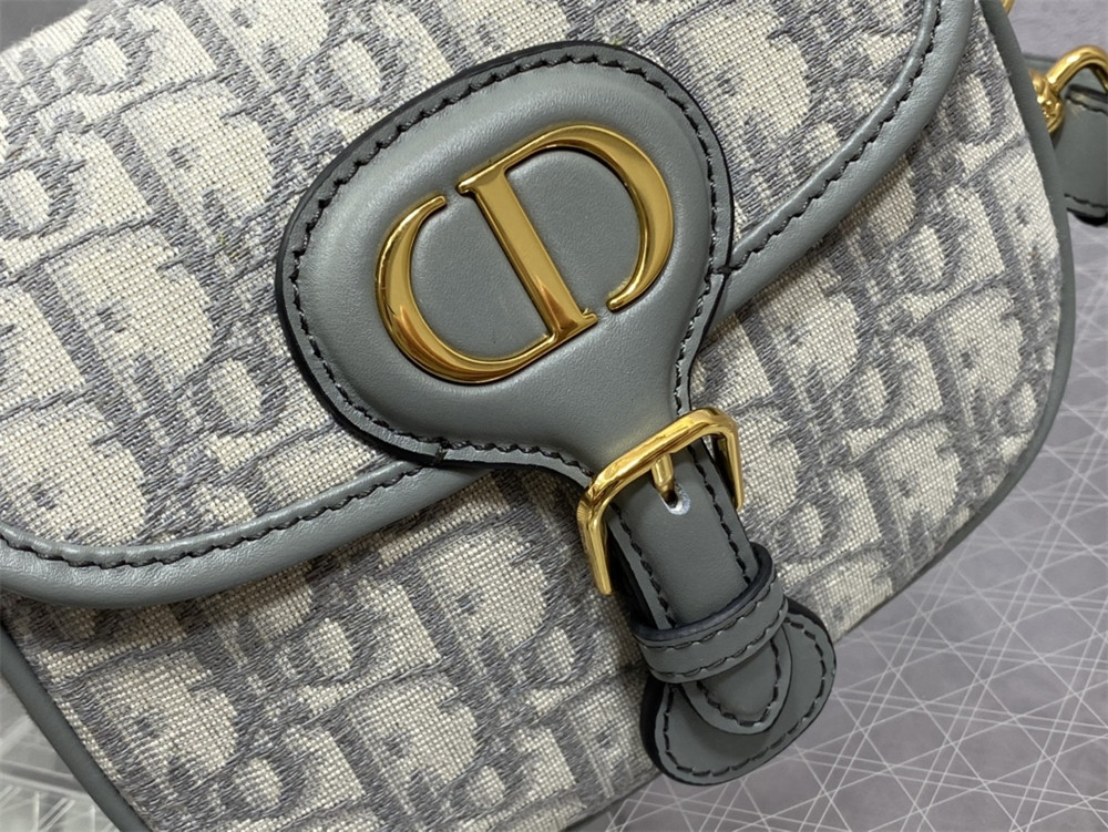 MEDIUM DIOR BOBBY BAG White Dior Oblique Jacquard