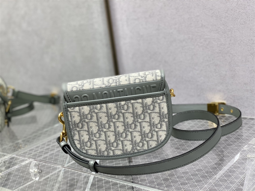 MEDIUM DIOR BOBBY BAG White Dior Oblique Jacquard