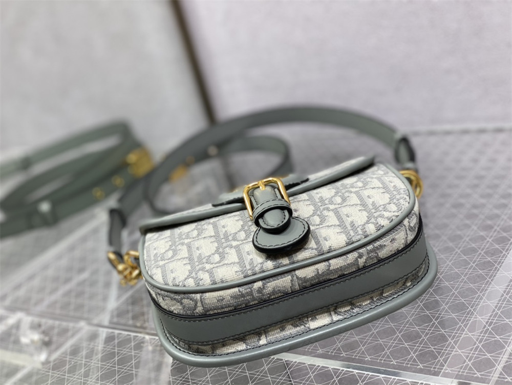 MEDIUM DIOR BOBBY BAG White Dior Oblique Jacquard