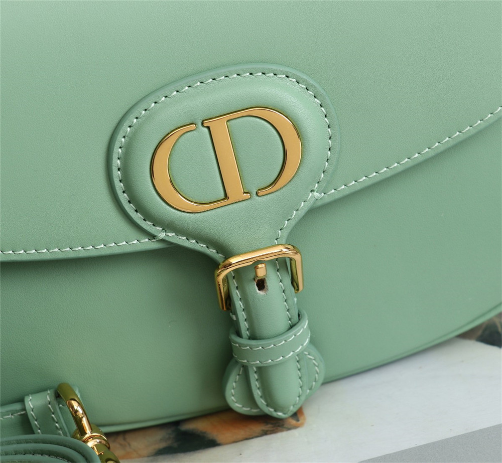 MEDIUM DIOR BOBBY BAG Green Box Calfskin