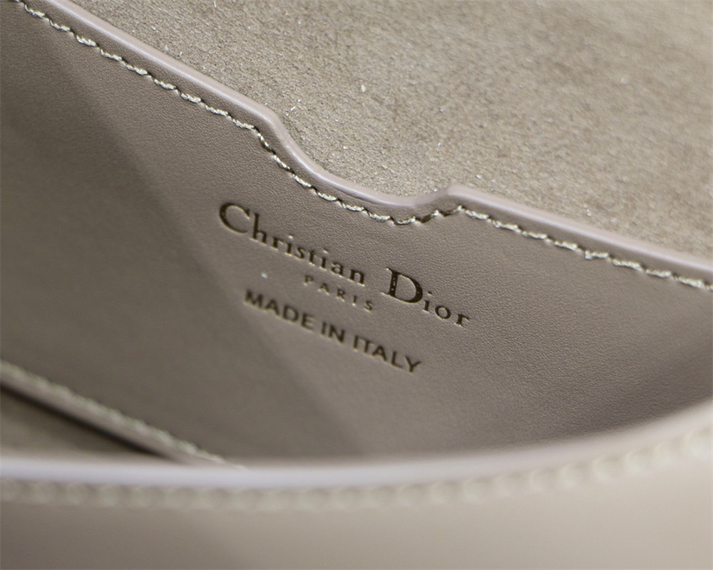 MEDIUM DIOR BOBBY BAG brown Box Calfskin