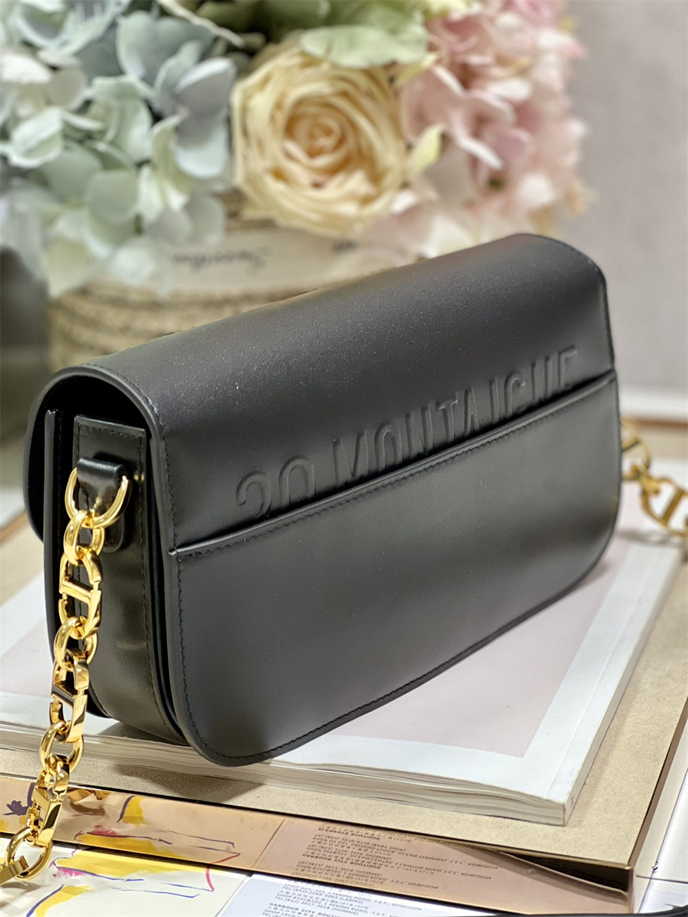 Dior 30 Montaigne Avenue Black 22.5 x 12.5 x 6.5 cm