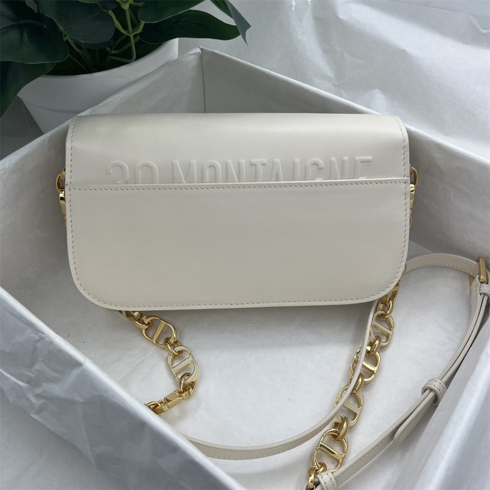 Dior 30 Montaigne Avenue White 22.5 x 12.5 x 6.5 cm